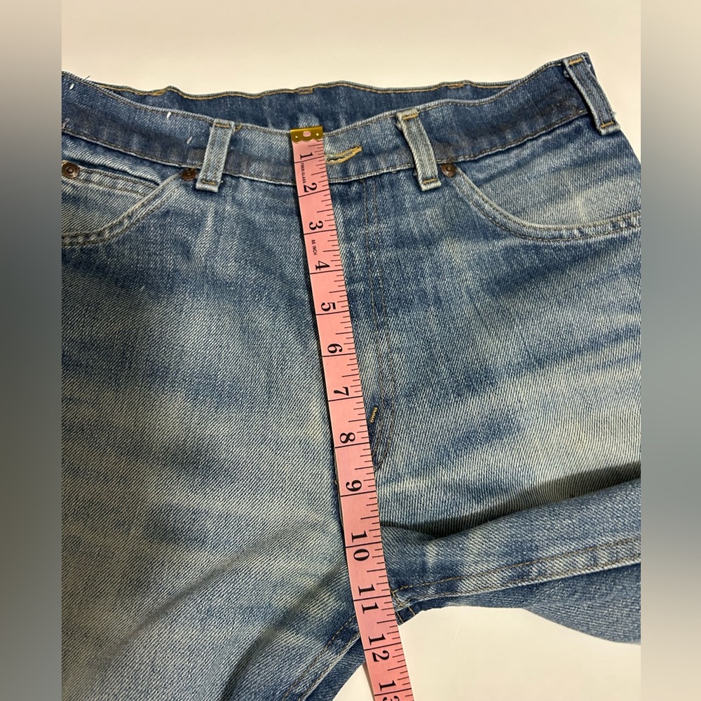 Rare Vintage Levi’s 70s Women’s Mom  Orange Label Movin On’ Jeans 28x28 - Picture 15 of 16